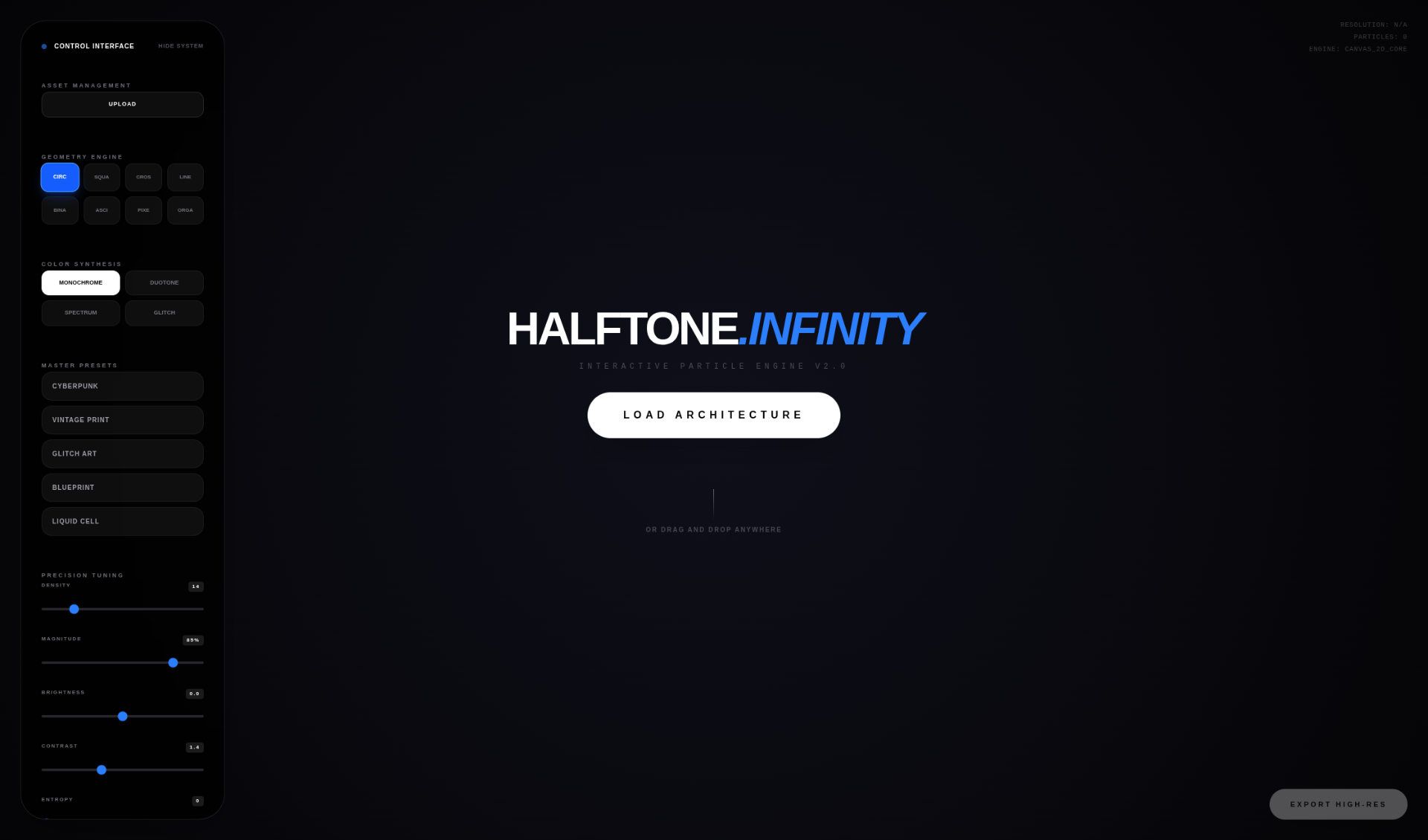 Halftone Infinity